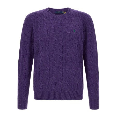 Braided sweater