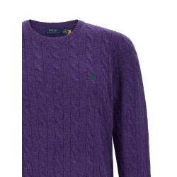 Braided sweater