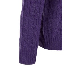 Braided sweater