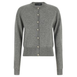 Logo buttons cardigan