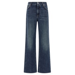 Logo plaque jeans