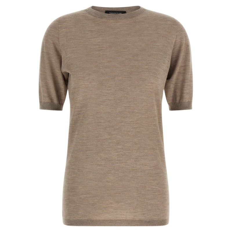 Cashmere and silk sweater