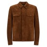 Suede overshirt