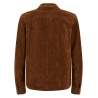 Suede overshirt