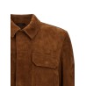 Suede overshirt