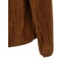 Suede overshirt