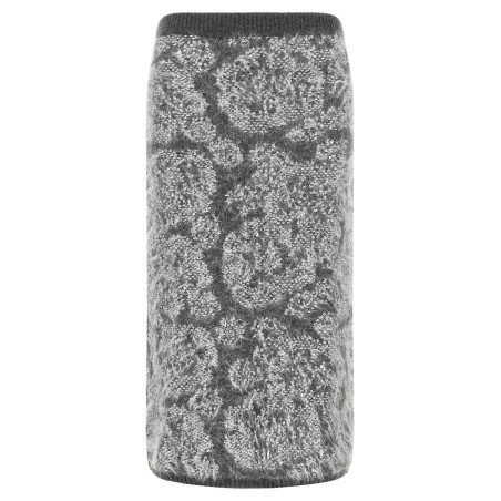 Jacquard knit skirt