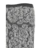 Jacquard knit skirt