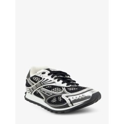 Orbit mesh sneakers with rubber inserts