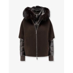 Pegaso a removable wool and cashmere blend down jacket