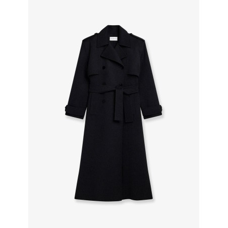 Nikola wool and cashmere blend coat