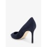Romy 85 suede pumps