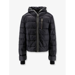 Quilted nylon down jacket