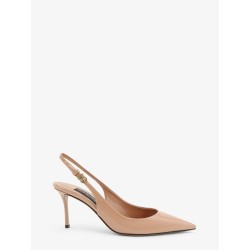 Patent leather décolleté