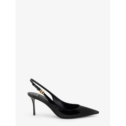 Patent leather pumps