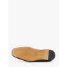 Leather loafers with metal Horsebit