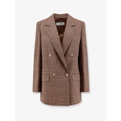 MXMastrale Wool Blazer with Prince of Wales Pattern