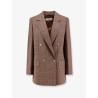 MXMastrale Wool Blazer with Prince of Wales Pattern