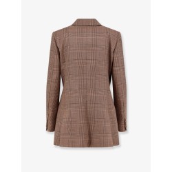 MXMastrale Wool Blazer with Prince of Wales Pattern