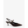 Suede décolleté