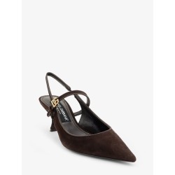 Suede décolleté