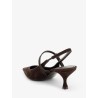 Suede décolleté