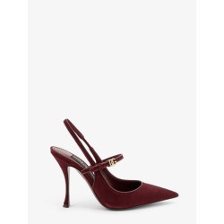 Suede décolleté