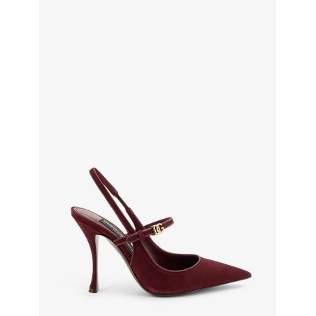 Suede décolleté