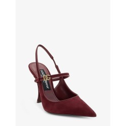 Suede décolleté