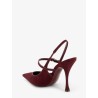 Suede décolleté