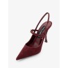 Suede décolleté
