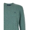 Braided sweater
