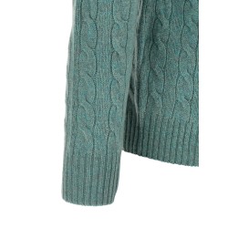 Braided sweater