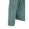 Braided sweater