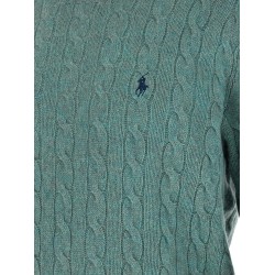 Braided sweater