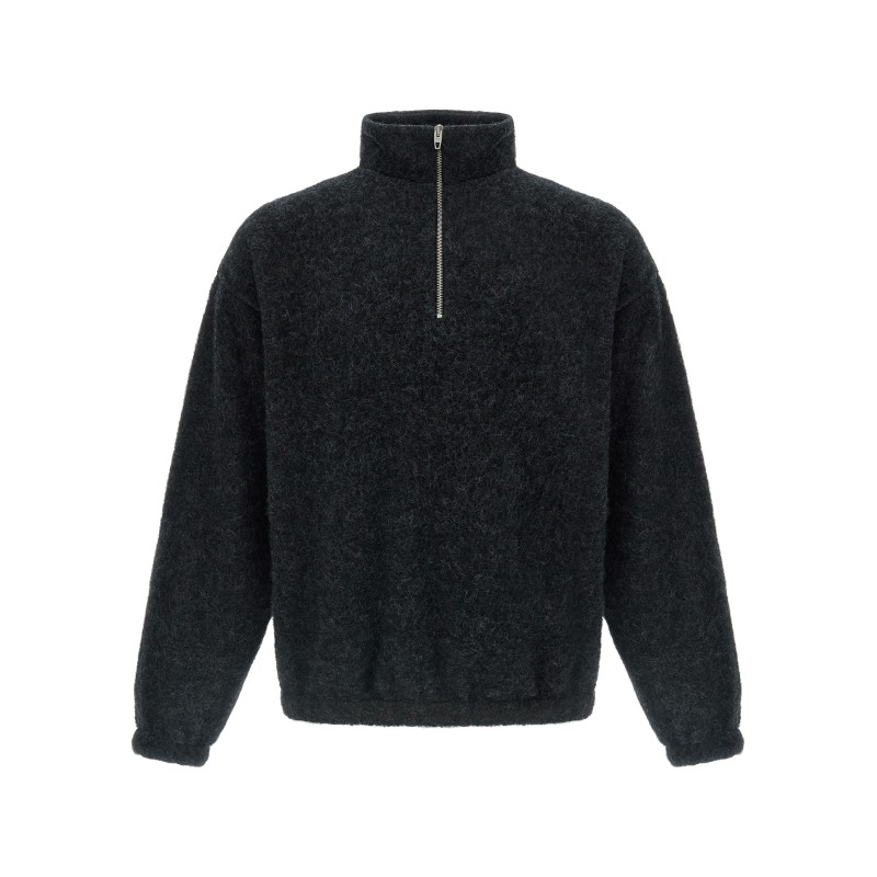 Half-zip sweatshirt