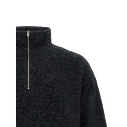 Half-zip sweatshirt