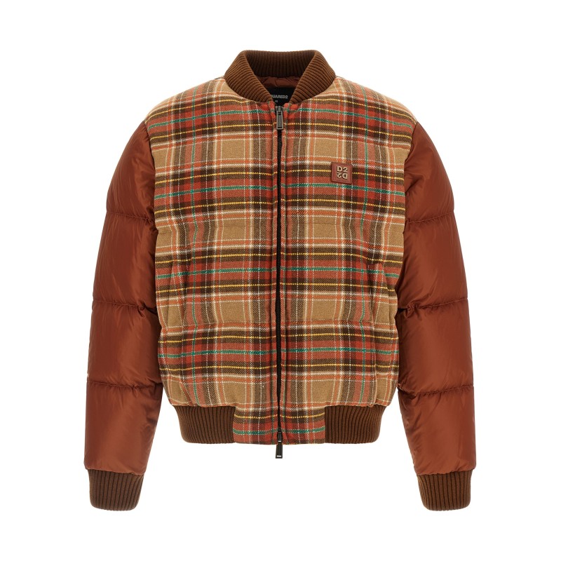 'D2 Upside Down' bomber jacket