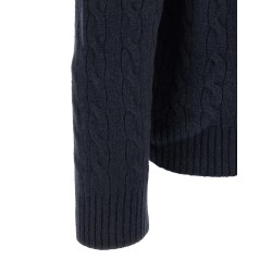 Braided sweater
