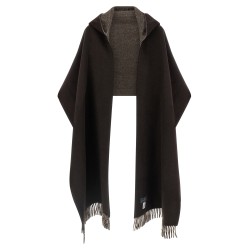 Scarf with reversible hood