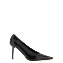 Leather pumps