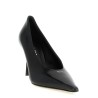 Leather pumps