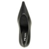 Leather pumps