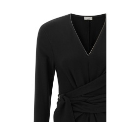 'Shiny Collar' dress