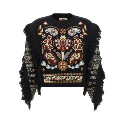 'Cornely' embroidery sweater