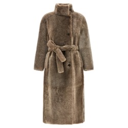 Shearling coat