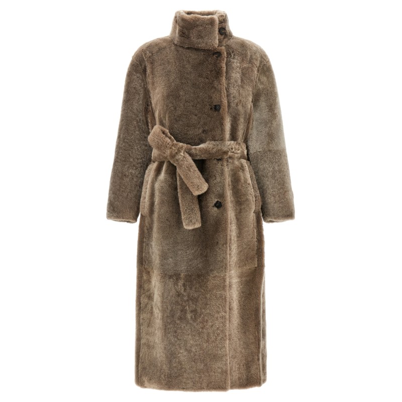 Shearling coat