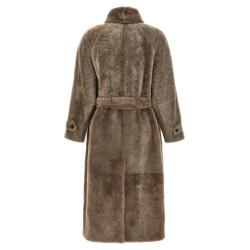 Shearling coat