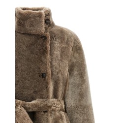 Shearling coat