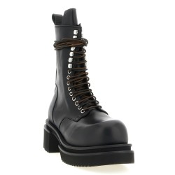 'Lace Up Bogun' combat boots